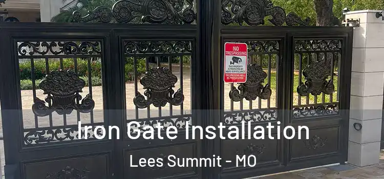 Iron Gate Installation Lees Summit - MO